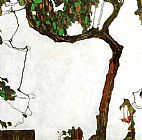 Egon Schiele Wall Art - Autumn Tree